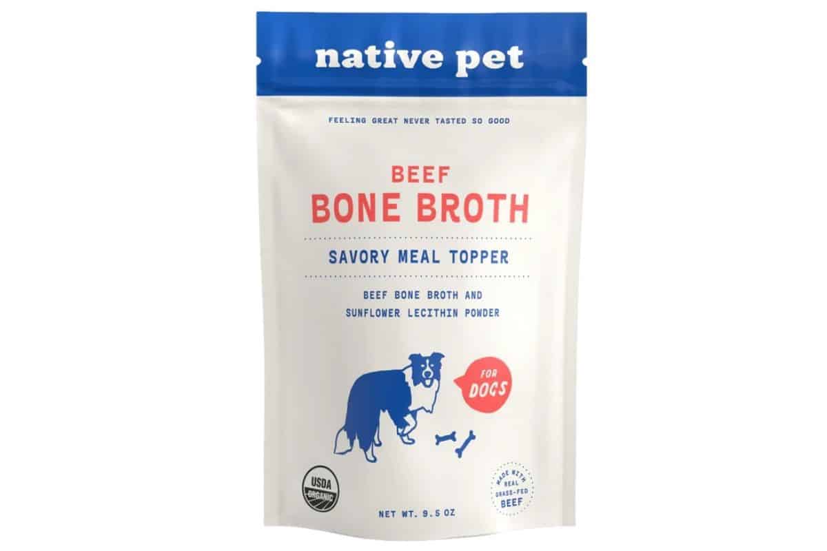 Native Pet Bone Broth For Dogs
