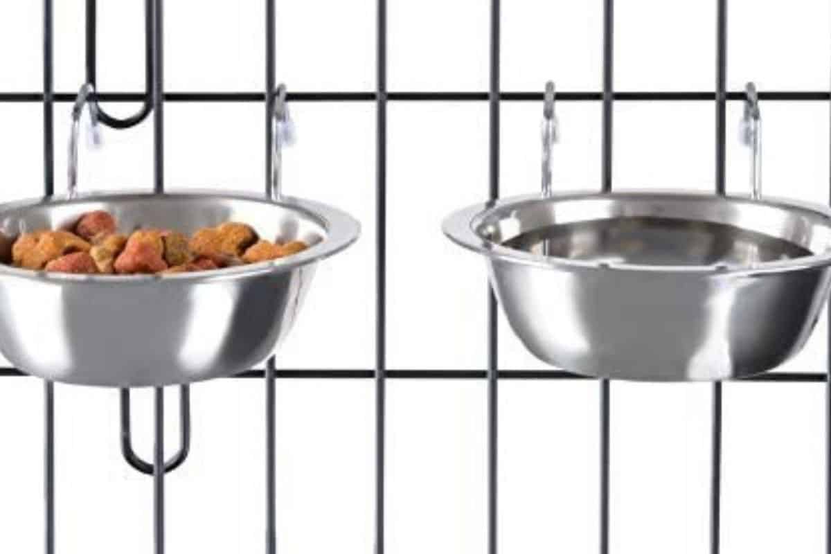 PetMaker Stainless Steel Hanging Bowls