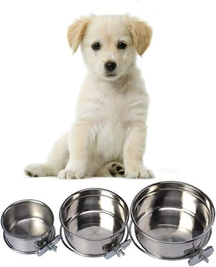 Petall Stainless Hanging Dog Bowl